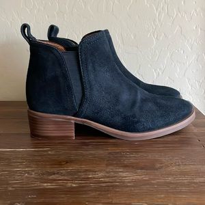 Lucky Brand Black Ankle Boots